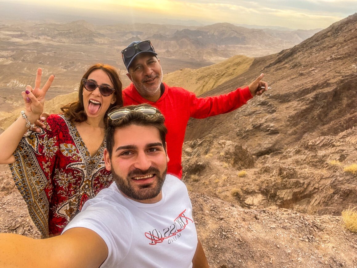 king road with our driver