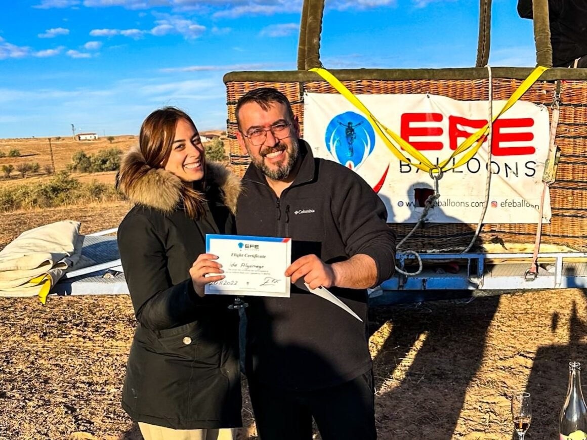 attestato volo in mongolfiera