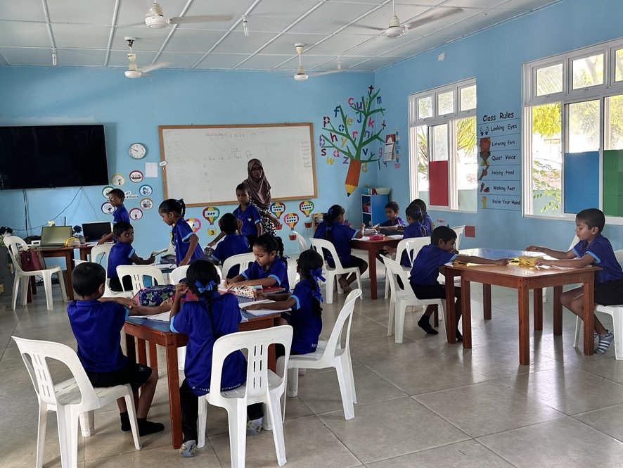 La scuola di Keyodhoo va dal 1° al 10° livello