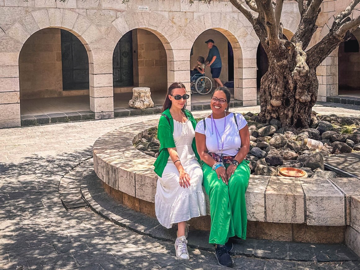 La chiesa della Moltiplicazione dei pani è un luogo di culto cattolico di Tabga, in Galilea, nello Stato di Israele, nei pressi delle rive del lago di Tiberiade.