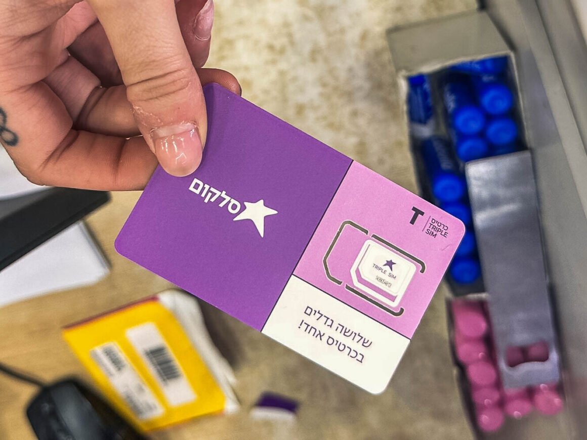 Sim dati per poter parlare e navigare durante il tuo viaggio in Israele