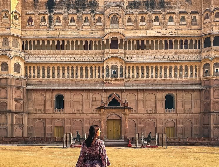 forte di Junagarh, facciata esterna
