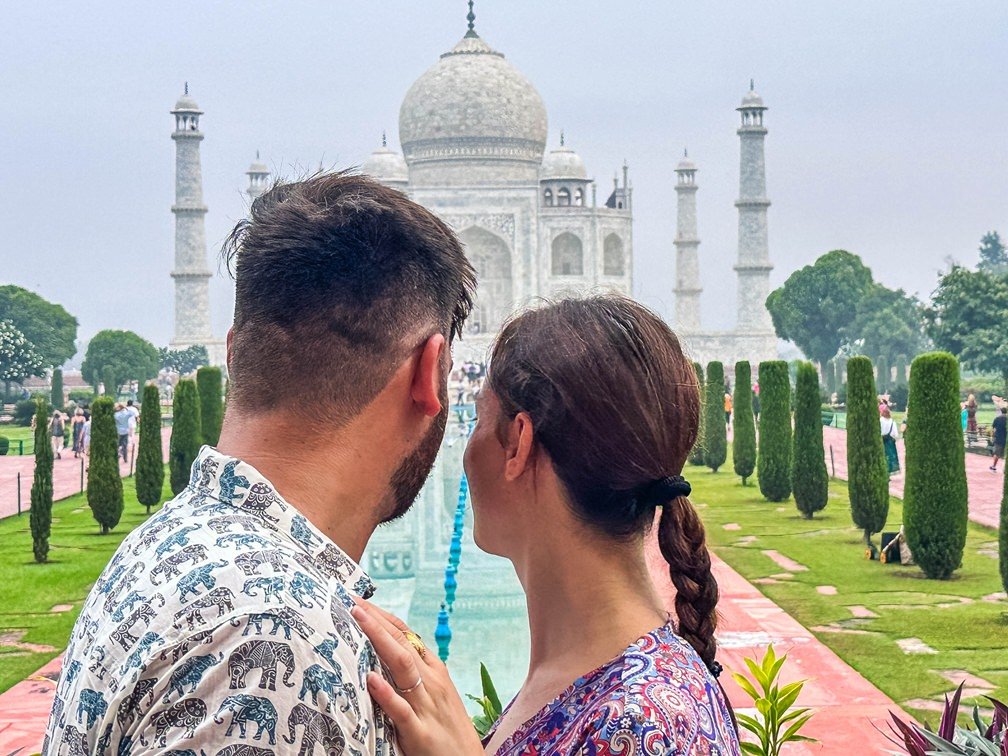 Taj Mahal, una delle 7 meraviglie del mondo