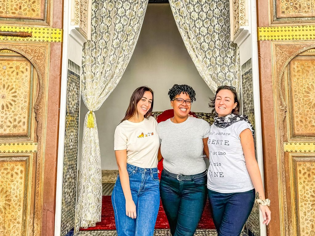 Dettaglio dell'interno di Bahia Palace