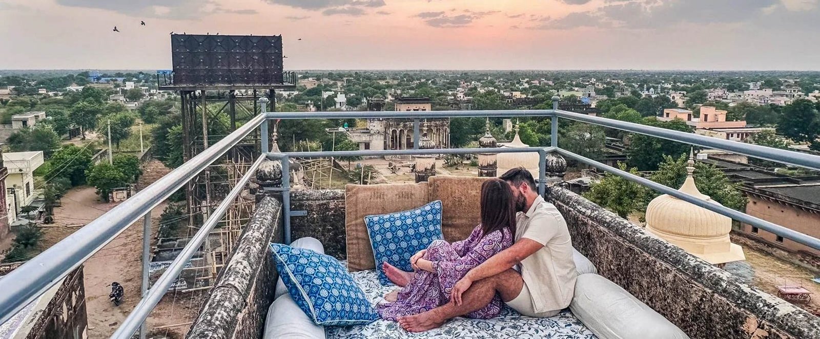 rooftop Mandawa Kothi- viaggio in India