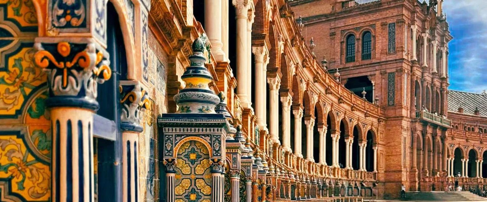 La Plaza de España di Siviglia